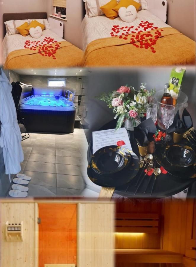 Apartment With Private Hot Tub, Sauna, Ice Bath, Gym Рейнхем Экстерьер фото